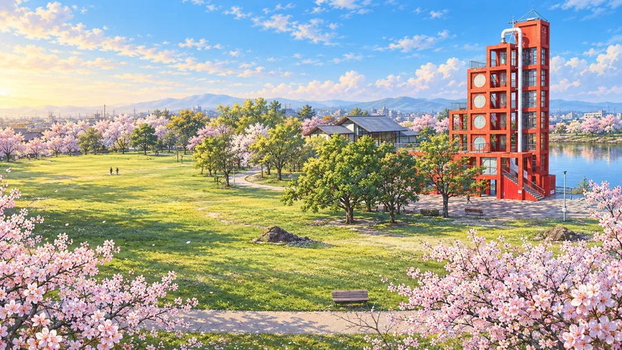 落合公園のイメージ
